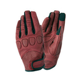 Guanti GIG Estivi in Pelle Rossa, compatibili con touch screen. Da TUCANO URBANO.